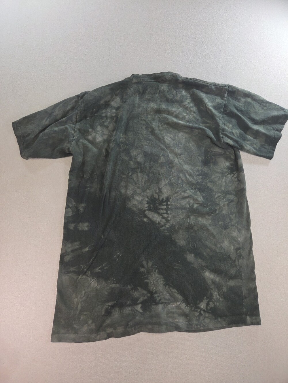 The Mountain Shirt Mens L Green Tie Dye Peace Pipe Peace Sign Dreamcatcher - Picture 5 of 6